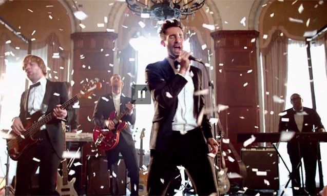 婚礼新惊喜，Maroon 5最新单曲《Sugar》 MV  唱哭婚礼现场